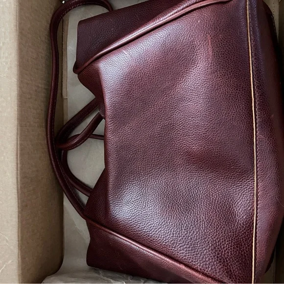 Portland Leather Goods Large Verona. Nutmeg. - Picture 3 of 10